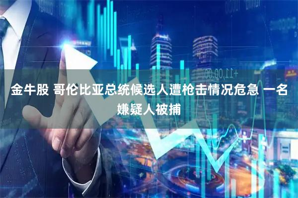 金牛股 哥伦比亚总统候选人遭枪击情况危急 一名嫌疑人被捕